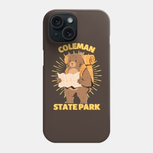 Coleman State Park Camping Bear Phone Case