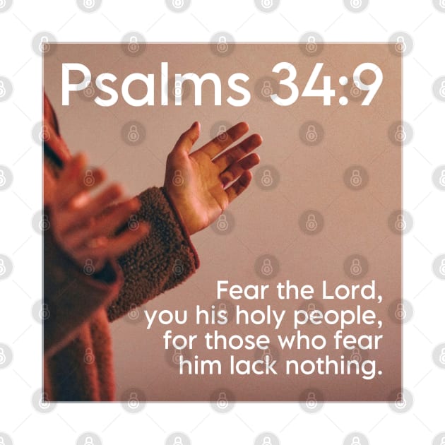 Psalms 34:9 by Bible Verses by Deb