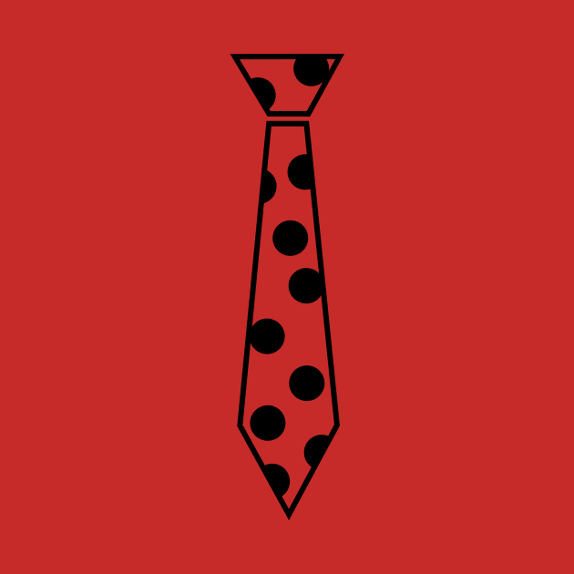 Polka Dot Tie by Halloween Costumes