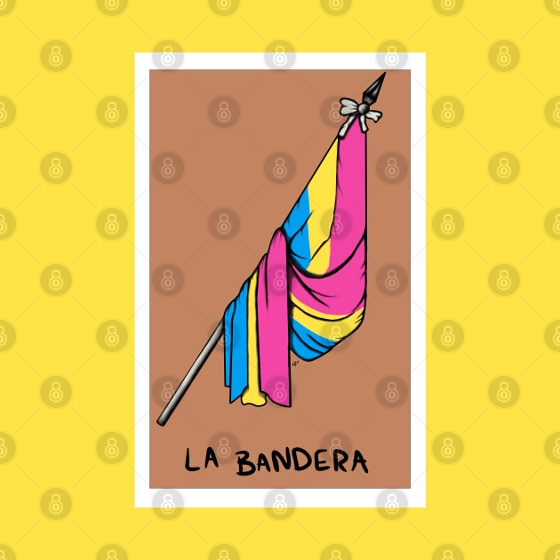 Pansexual Flag Loteria Bandera by Wild Create