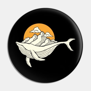 Humpback Whale Pin