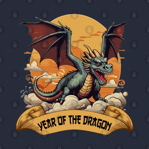 2024 - Chinese Year of the Dragon by Blended Designs