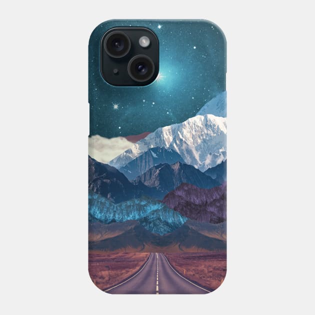 Starlight Road Phone Case by leafandpetaldesign