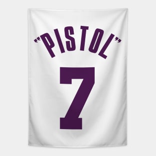 Pete Maravich Tapestry