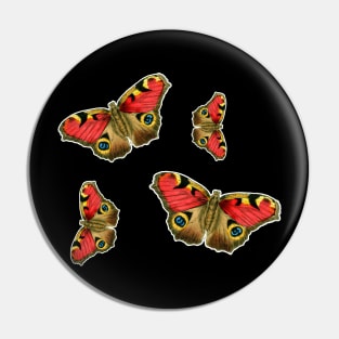 Colorful Butterfly , Cute Light Butterflies Gift Idea Pin