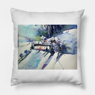 Wintertime cd Pillow