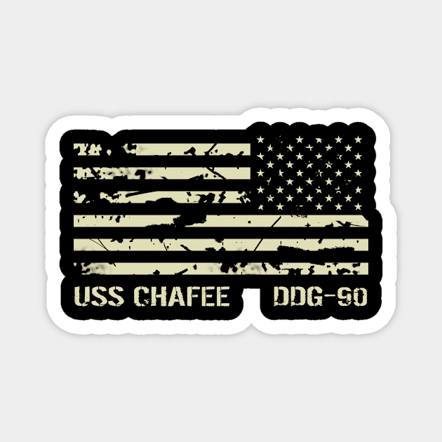 USS Chafee Magnet by Jared S Davies