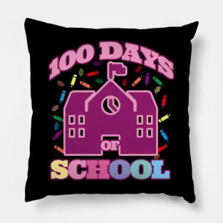 100 Days Of School Pillow