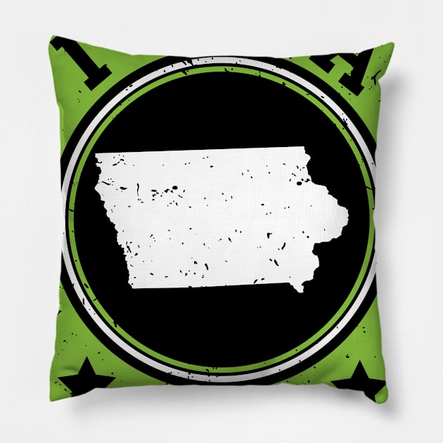 iowa Pillow by indigosstuff