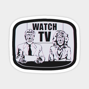 They Live! Obey, Consume, Buy, Sleep, No Thought and Watch TV Magnet