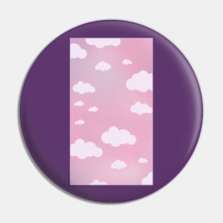 Clouds Pin