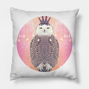 Thee Owl Queen Pillow