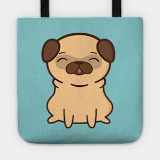 Cute and Kawaii Adorable Pug Tote