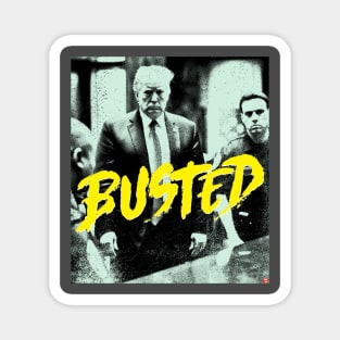 Donald Trump Busted Magnet