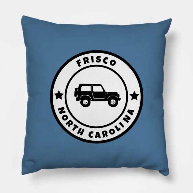 Frisco 4x4 Pillow by Trent Tides