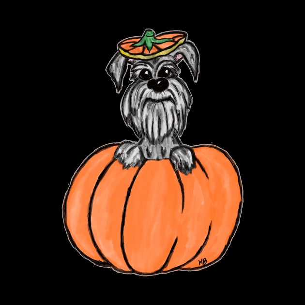 Schnauzer in a Pumpkin by BlueTiger