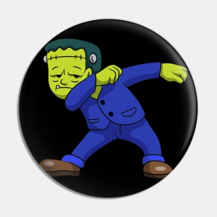 halloween dabbing frankenstein Pin