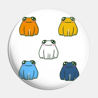 froggy friends: 5 Pin