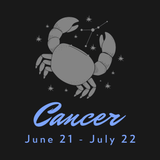 Cancer Zodiac Sign T-Shirt