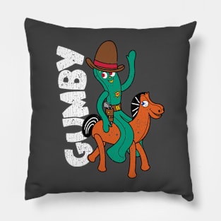 Cowboy Gumby Pillow