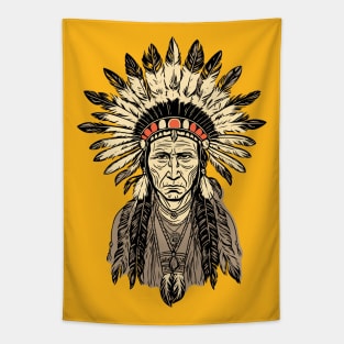 Apache chief Tapestry