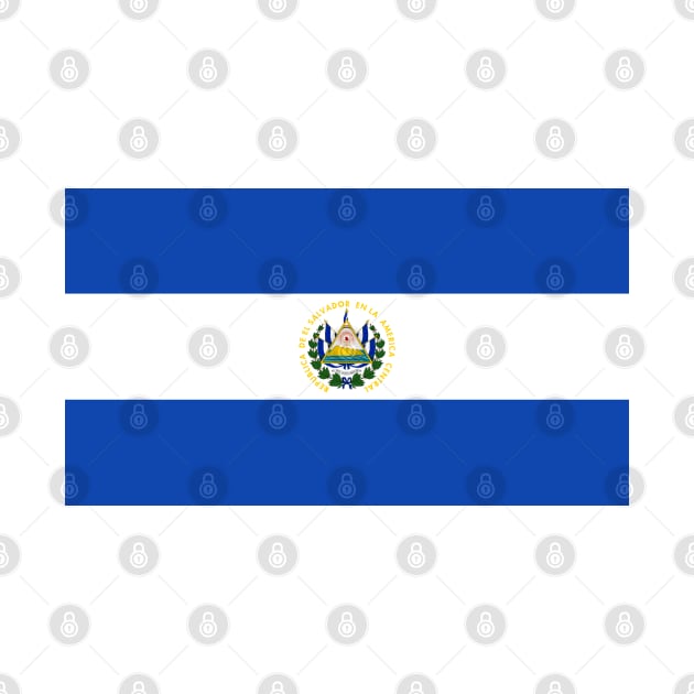 El Salvador Flag by Historia