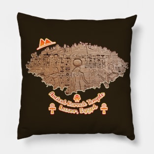 Ancient Karnak Temple: Luxor, Egypt Pillow