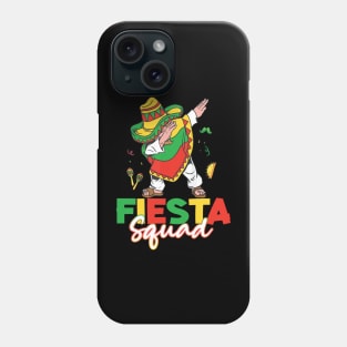 Fiesta Squad Dabbing Mexican Poncho Cinco de Mayo copy Phone Case