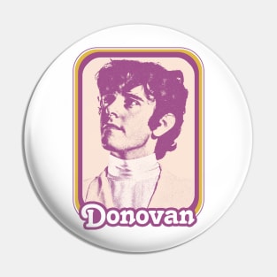 Donovan // 1960s Folk Music Fan Pin