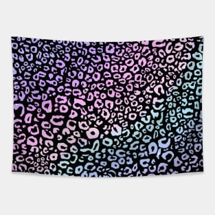 Rainbow Leopard Cheetah Animal Print kawaii Tapestry