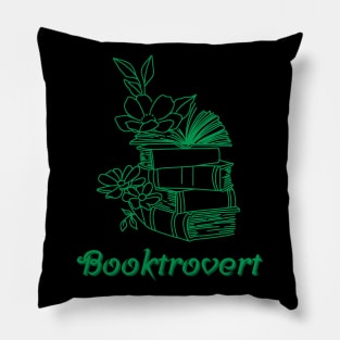 Booktrovert Pillow