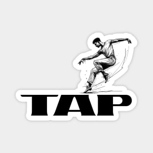 Tap male dancer - Black Magnet