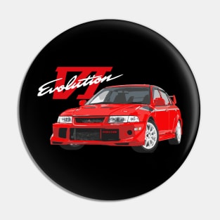 Mitsubish Evo VI Tommy makinen Edition Blue Pin