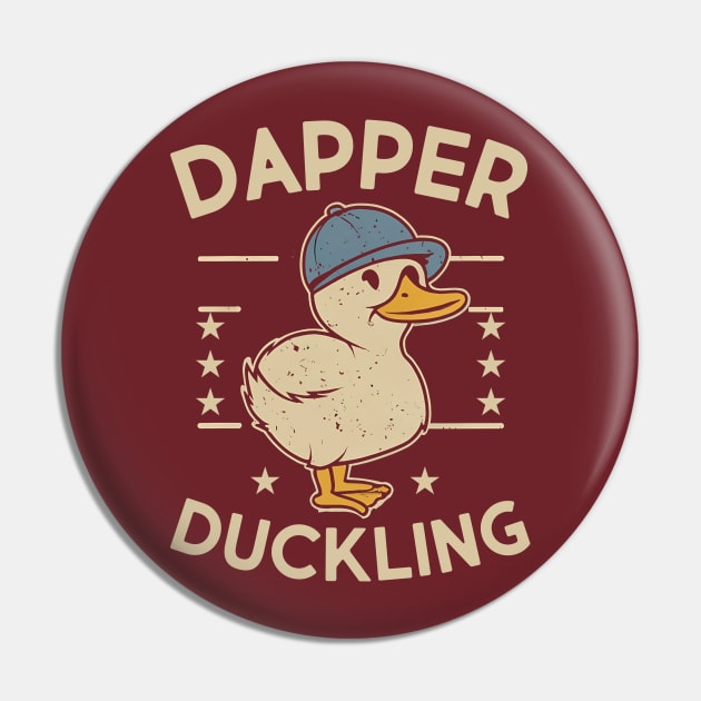 Dapper Duckling Pin by NomiCrafts