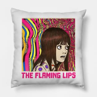 The FLaMinG LiPs -- - Original VinTaGe StyLe FaN DesiGn Pillow