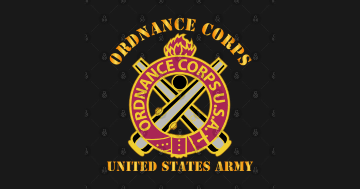 Ordnance Corps - Regimental Insignia - US Army - Regiment - T-Shirt