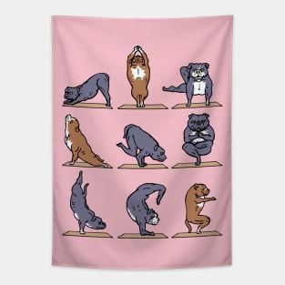 American Pit Bull Terrier Yoga Tapestry