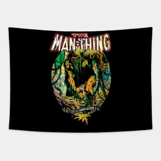 MAN-THING 1974 Tapestry