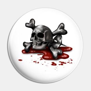 Skull and Crossbones Pin Pin