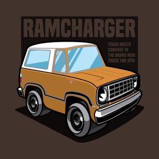 Metallic Gold Ramcharger - 1974 T-Shirt