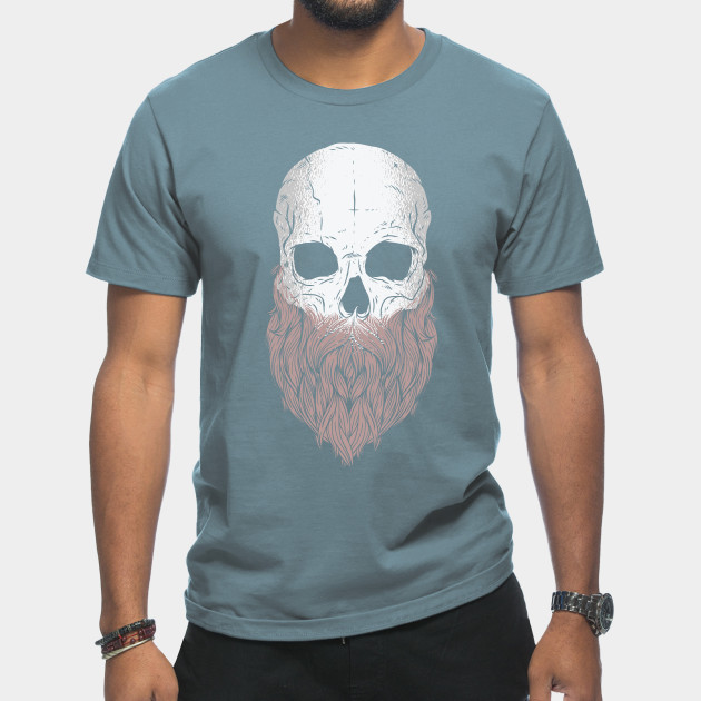 Disover Bearded Skull - Bearded Skull - T-Shirt