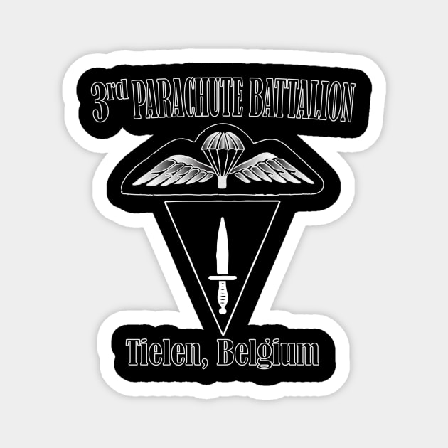 3rd Parachute Battalion- Belgium Magnet by Relaxed Lifestyle Products