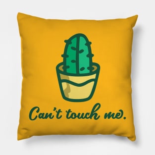 Can't touch me Pillow