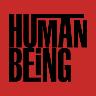 Human Being (black) T-Shirt