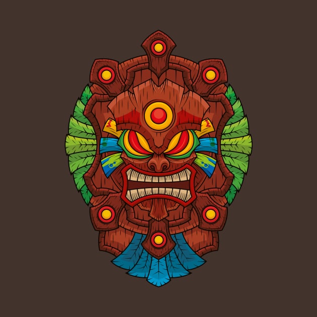 Tiki Mask Maui by BJManchester