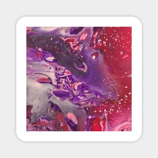 Red purple pink dirty pour 2. Magnet