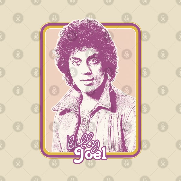 Billy Joel //// Retro Style Fan Design by DankFutura