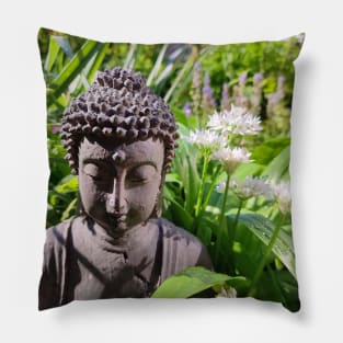 Buddha with Wild Garlic Pillow