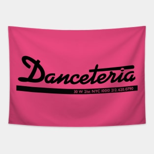 Danceteria - black Tapestry