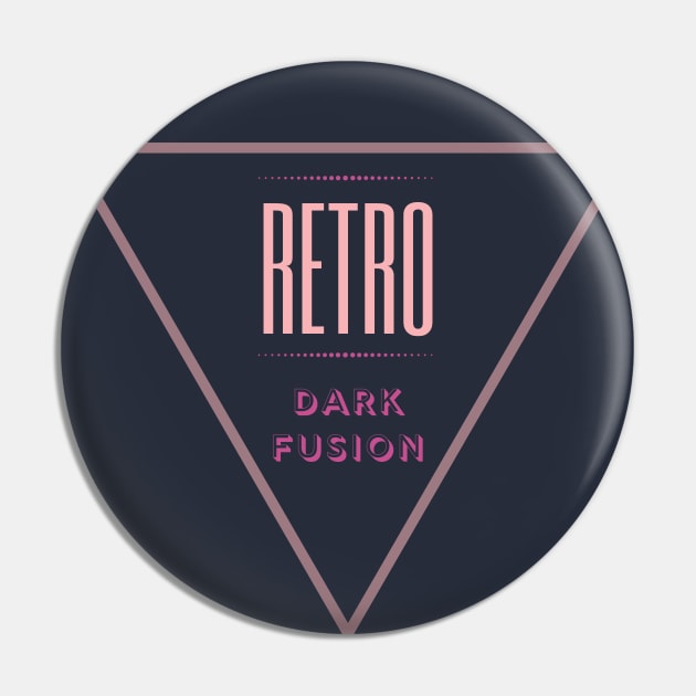 Retro Dark Fusion Pin by LegitHooligan